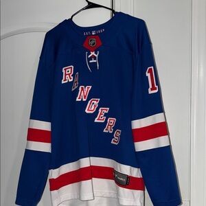 Blue Rangers Hockey Jersey